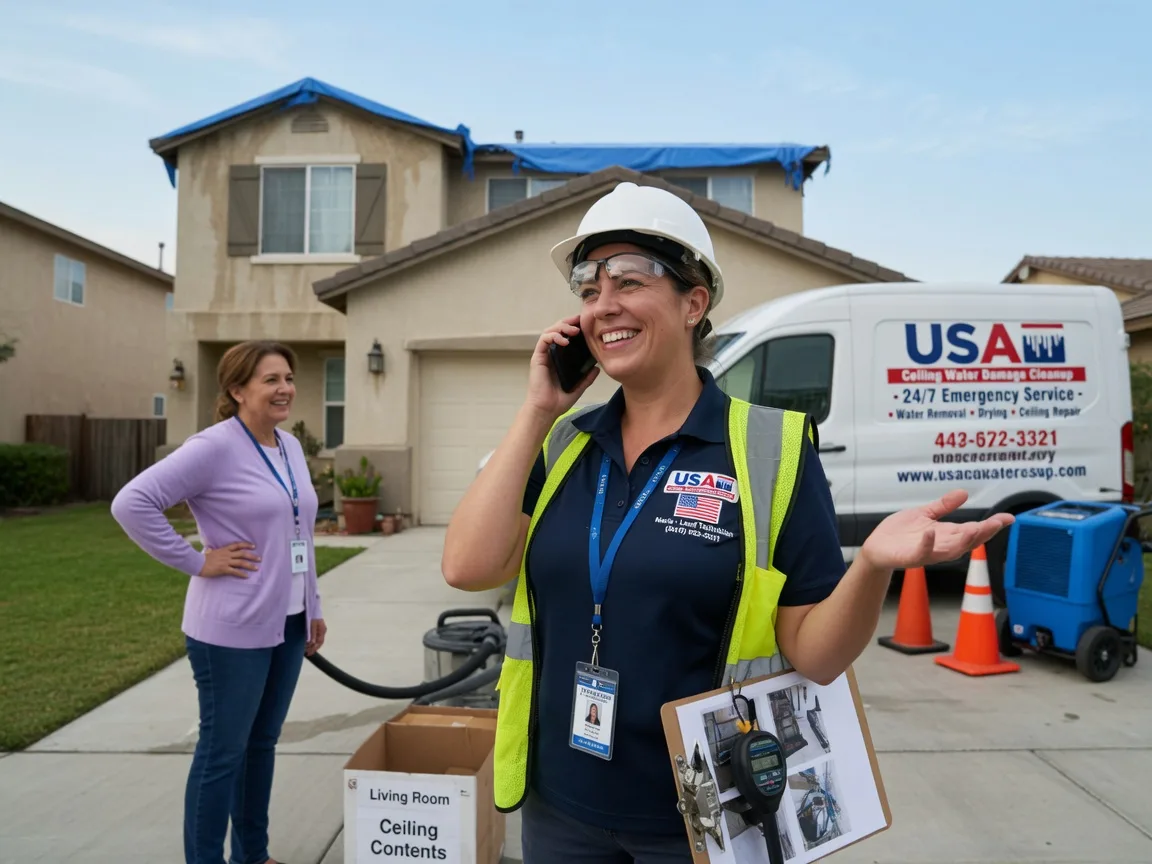 Ceiling Water Damage Restoration Bliss, NY FAQs